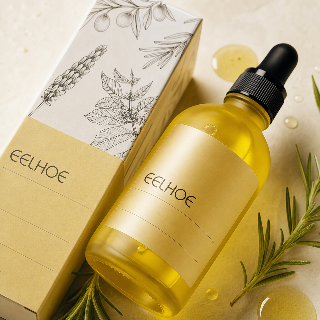 EELHOE Aceite de Crecimiento Capilar - Producto y caja